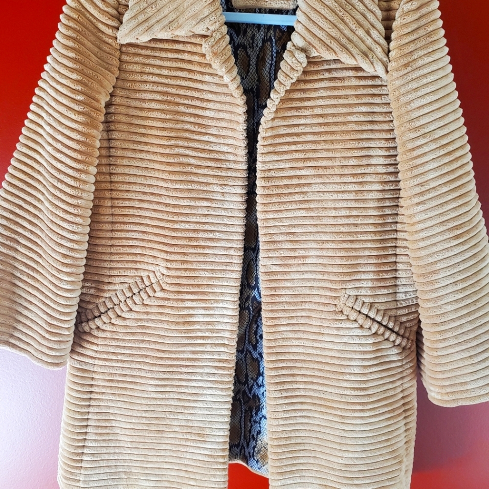 Women's coat corduroy
